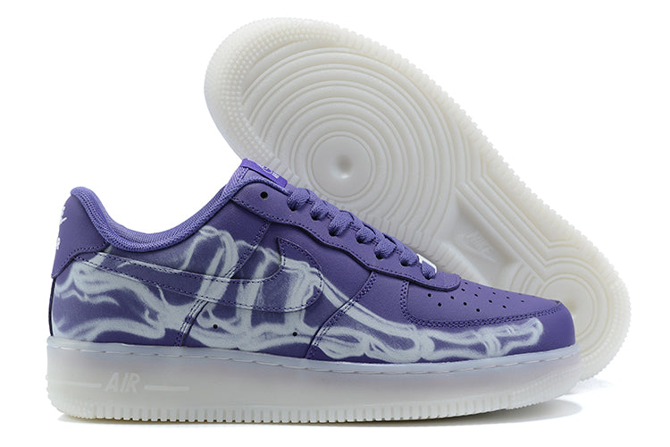 Air Force 1 “Skeleton Purple”
